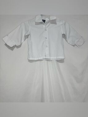 Baby Hudson Ferrell White Button-Front Dress Shirt